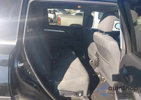 2016 Toyota Highlander Le from USA, damaged, VIN 5TDZARFHXGS021726